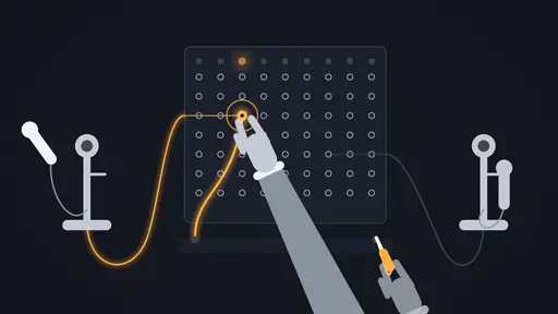 A rendered diagram: a plug going into a switchboard.